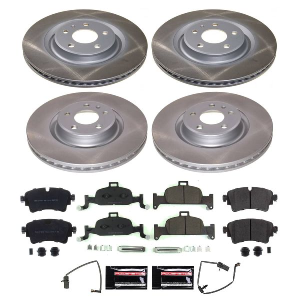 2017-2018 Audi A4 Disc Brake Kit - Front and Rear (Powerstop)