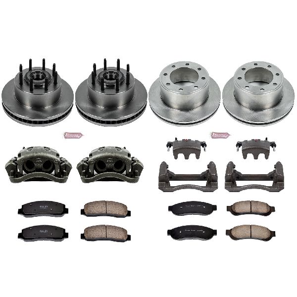 2010-2011 Ford F-350 Super Duty Disc Brake Kit - Front and Rear (Powerstop)