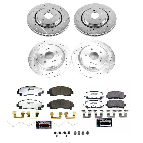 2015-2020 Acura TLX Disc Brake Kit - Front and Rear (Powerstop)