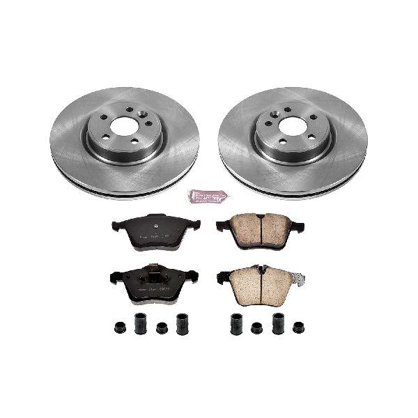 2007-2014 Volvo S80 Disc Brake Kit - Front (Powerstop)