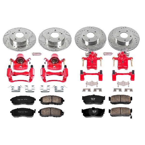 2000-2001 INFINITI I30 Disc Brake Kit - Front and Rear (Powerstop)