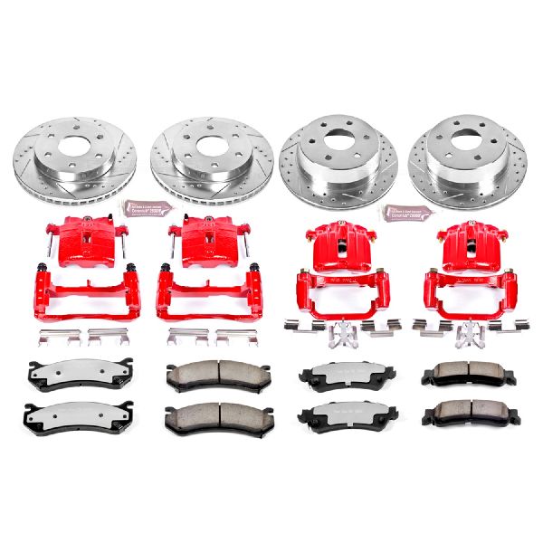 2007 Chevrolet Silverado 1500 Classic Disc Brake Kit - Front and Rear (Powerstop)