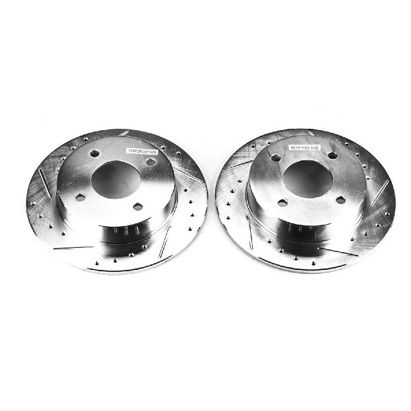 1989-1998 Nissan 240SX Disc Brake Rotor Set - Rear (Powerstop)