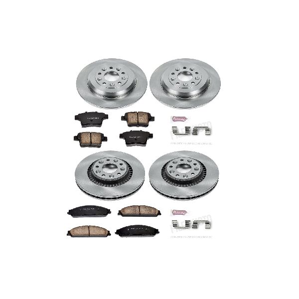 2005-2007 Ford Freestyle Disc Brake Kit - Front and Rear (Powerstop)