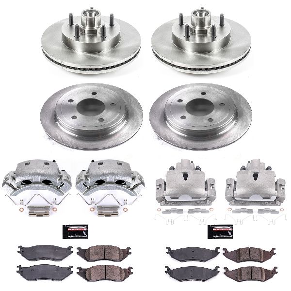 2004-2006 Ford E-150 Disc Brake Kit - Front and Rear (Powerstop)