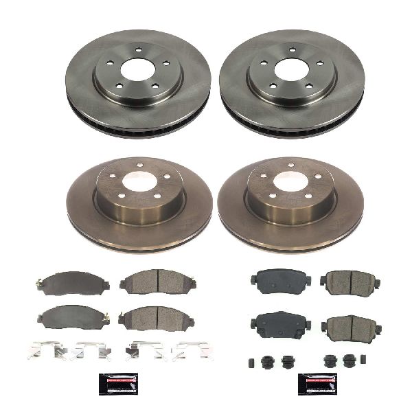 2018-2025 Nissan LEAF Disc Brake Kit - Front and Rear (Powerstop)