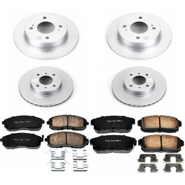 2001-2002 INFINITI G20 Disc Brake Kit - Front and Rear (Powerstop)