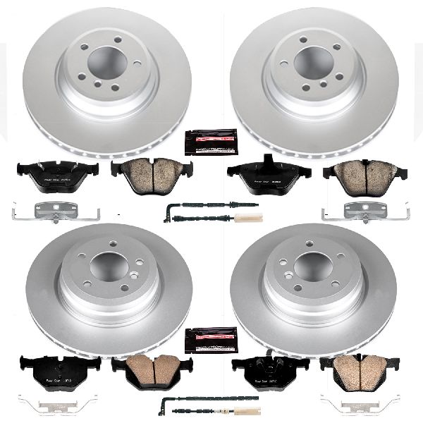 2007-2010 BMW 335i Disc Brake Kit - Front and Rear (Powerstop)