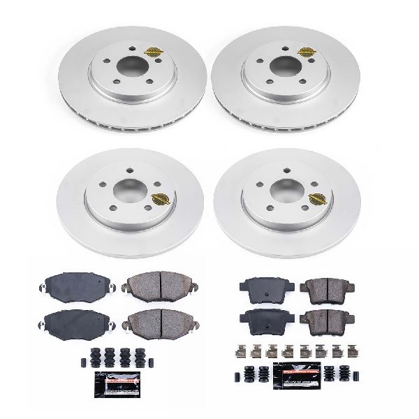 2005-2008 Jaguar X-Type Disc Brake Kit - Front and Rear (Powerstop)