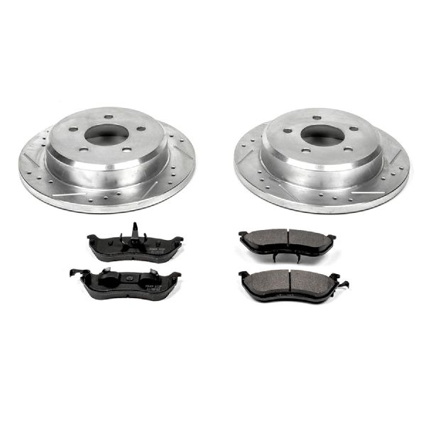 1996-2002 Lincoln Town Car Disc Brake Kit - Rear (Powerstop)