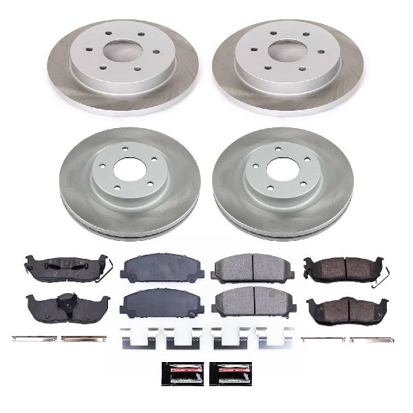 2008-2010 INFINITI QX56 Disc Brake Kit - Front and Rear (Powerstop)
