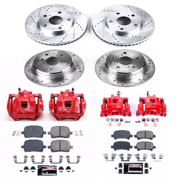 2000-2003 Toyota Solara Disc Brake Kit - Front and Rear (Powerstop)
