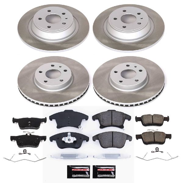 2017-2020 Ford Fusion Disc Brake Kit - Front and Rear (Powerstop)
