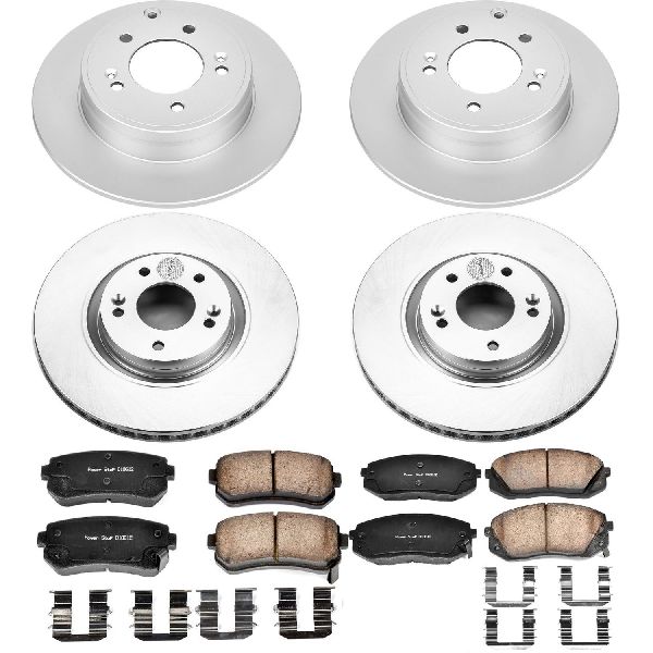 2015 Hyundai Sonata Disc Brake Kit - Front and Rear (Powerstop)