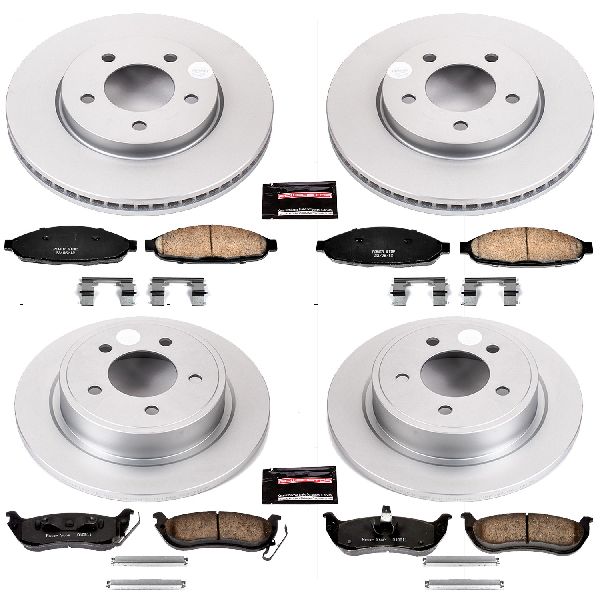 2004-2008 Chrysler Pacifica Disc Brake Kit - Front and Rear (Powerstop)