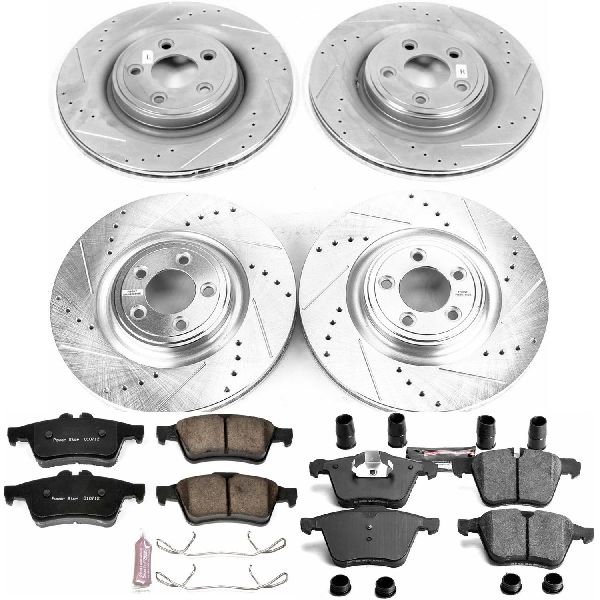 2009 Jaguar XF Disc Brake Kit - Front and Rear (Powerstop)