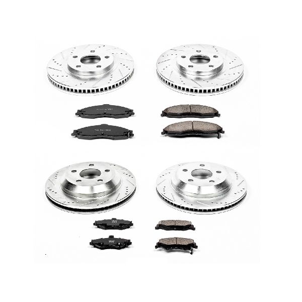 1998-2002 Pontiac Firebird Disc Brake Kit - Front and Rear (Powerstop)