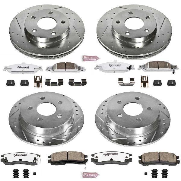 1999-2004 Oldsmobile Alero Disc Brake Kit - Front and Rear (Powerstop)