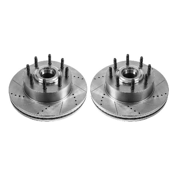 2013-2024 Ford F-350 Super Duty Disc Brake Rotor Set - Front (Powerstop)