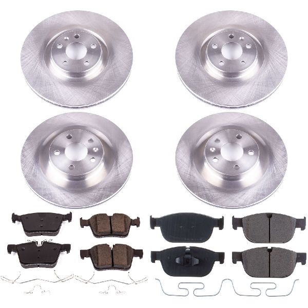 2017-2024 Volvo S90 Disc Brake Kit - Front and Rear (Powerstop)