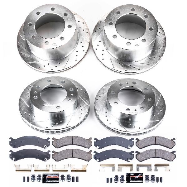 2001-2006 GMC Sierra 3500 Disc Brake Kit - Front and Rear (Powerstop)