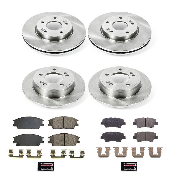 2020-2024 Kia Soul Disc Brake Kit - Front and Rear (Powerstop)
