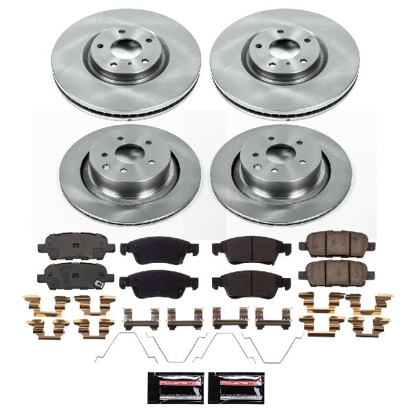 2014-2015 INFINITI Q60 Disc Brake Kit - Front and Rear (Powerstop)