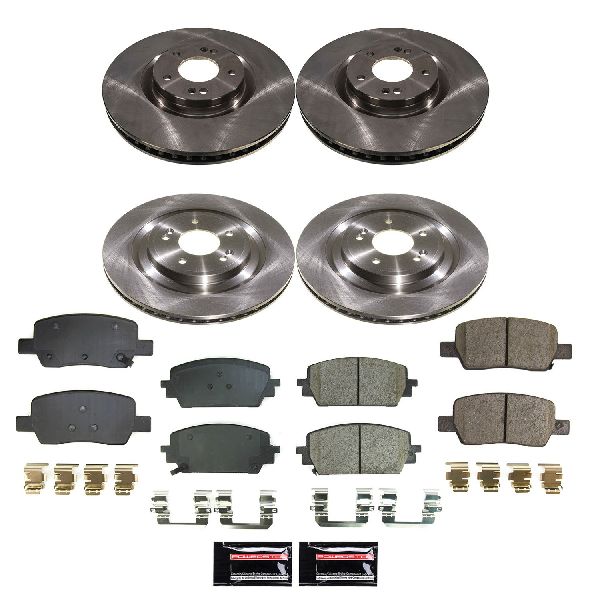 2021-2023 Kia Sorento Disc Brake Kit - Front and Rear (Powerstop)