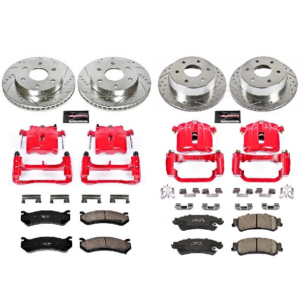 2007 Chevrolet Silverado 1500 Classic Disc Brake Kit - Front and Rear (Powerstop)