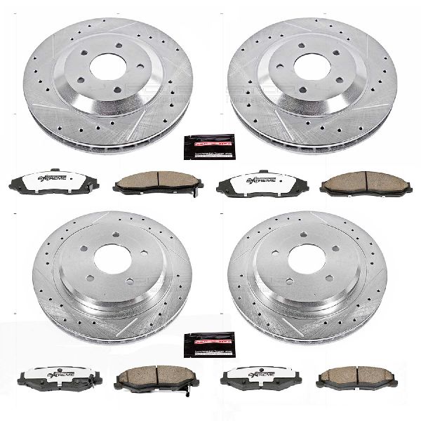 2004-2009 Cadillac XLR Disc Brake Kit - Front and Rear (Powerstop)