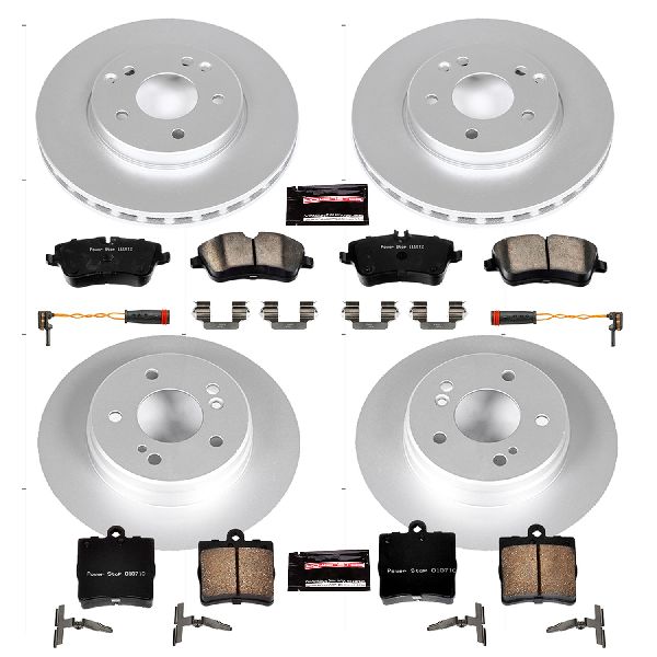 2001-2005 Mercedes-Benz C240 Disc Brake Kit - Front and Rear (Powerstop)