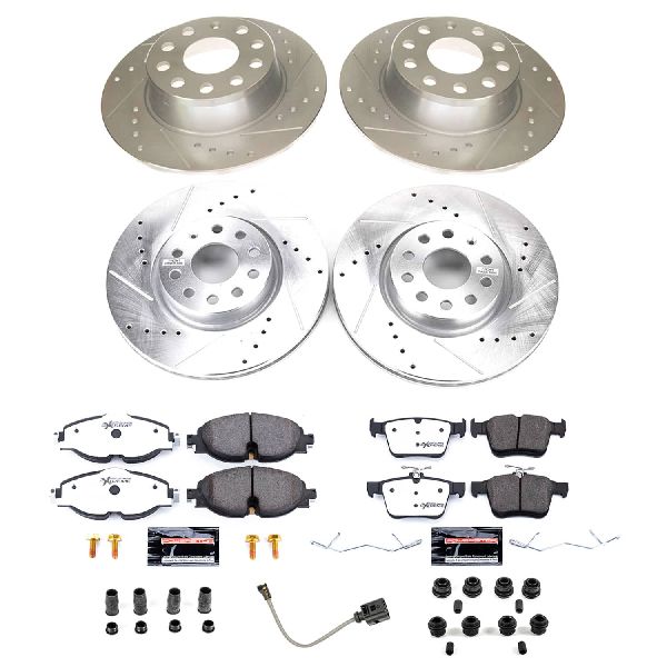 2022-2024 Volkswagen Taos Disc Brake Kit - Front and Rear (Powerstop)