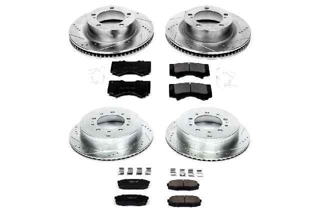 2008-2015 Lexus LX570 Disc Brake Kit - Front and Rear (Powerstop)