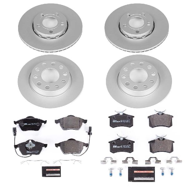 2004-2006 Audi A4 Quattro Disc Brake Kit - Front and Rear (Powerstop)