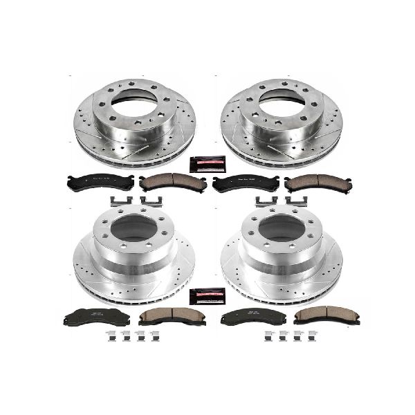 2009-2020 Chevrolet Express 3500 Disc Brake Kit - Front and Rear (Powerstop)