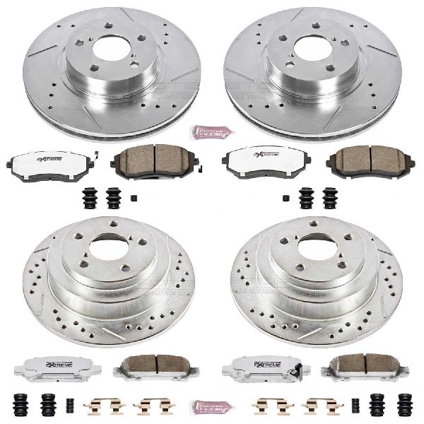 2002-2003 Subaru Impreza Disc Brake Kit - Front and Rear (Powerstop)