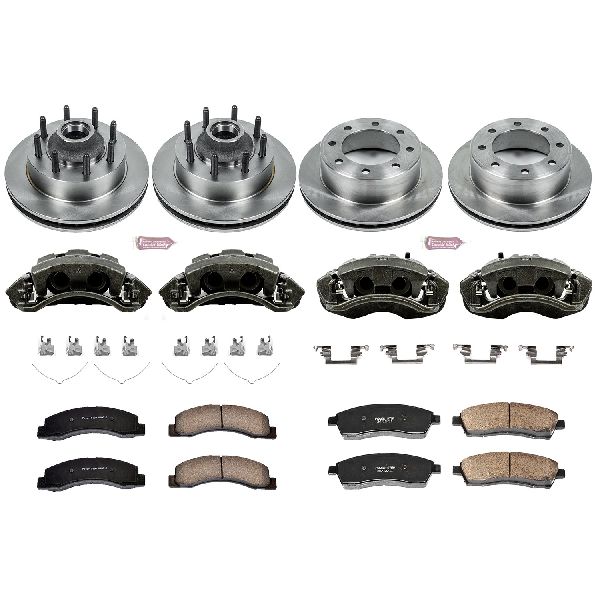 2003-2005 Ford Excursion Disc Brake Kit - Front and Rear (Powerstop)