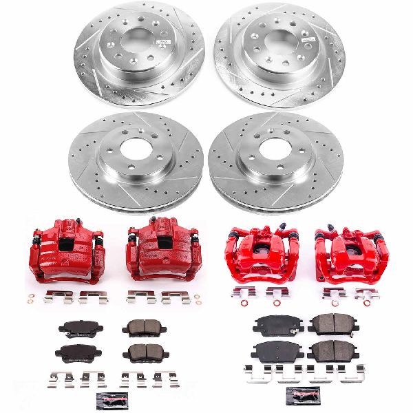 2018-2021 Chevrolet Equinox Disc Brake Kit - Front and Rear (Powerstop)