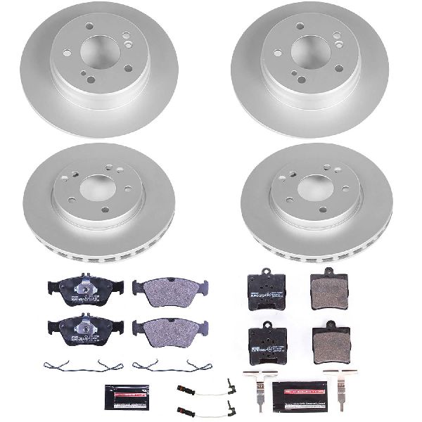1996-2000 Mercedes-Benz C280 Disc Brake Kit - Front and Rear (Powerstop)
