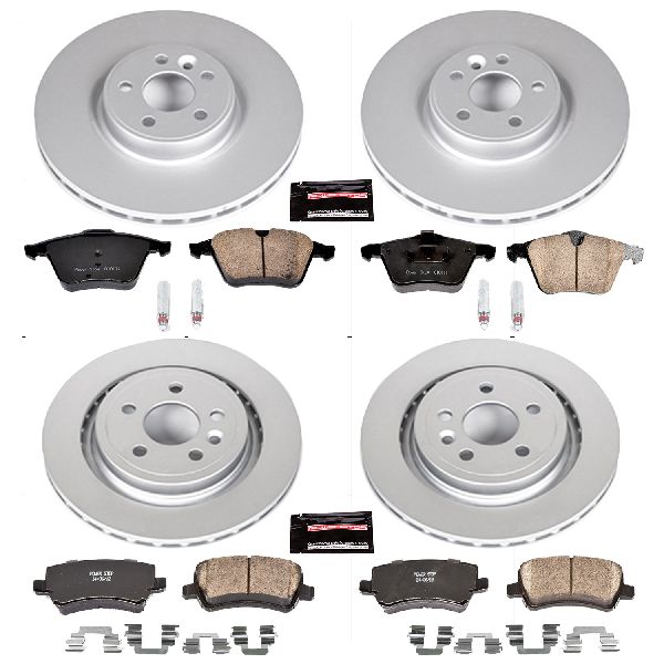 2015-2016 Volvo S80 Disc Brake Kit - Front and Rear (Powerstop)