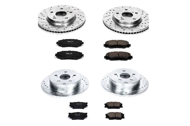2010-2012 Lexus HS250h Disc Brake Kit - Front and Rear (Powerstop)
