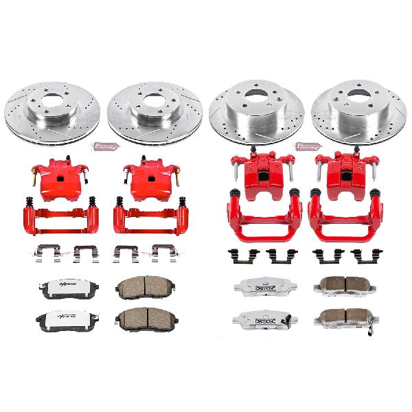 2003-2005 Nissan 350Z Disc Brake Kit - Front and Rear (Powerstop)