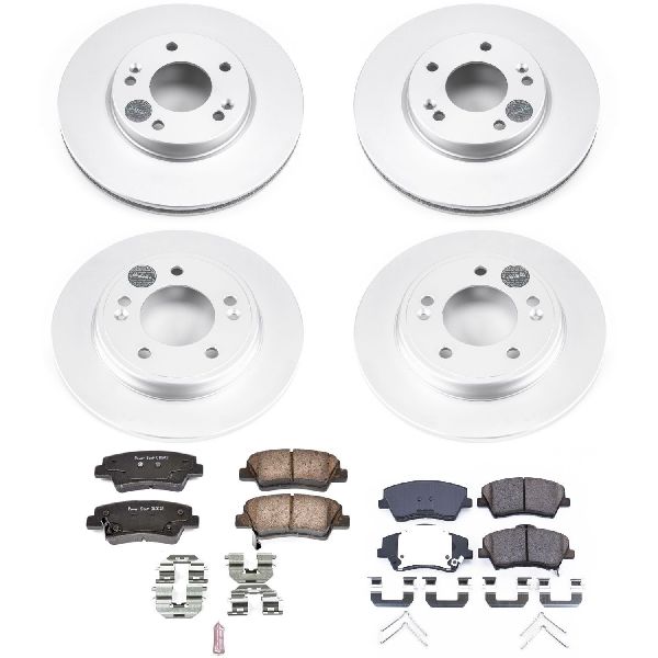 2017-2022 Hyundai Ioniq Disc Brake Kit - Front and Rear (Powerstop)