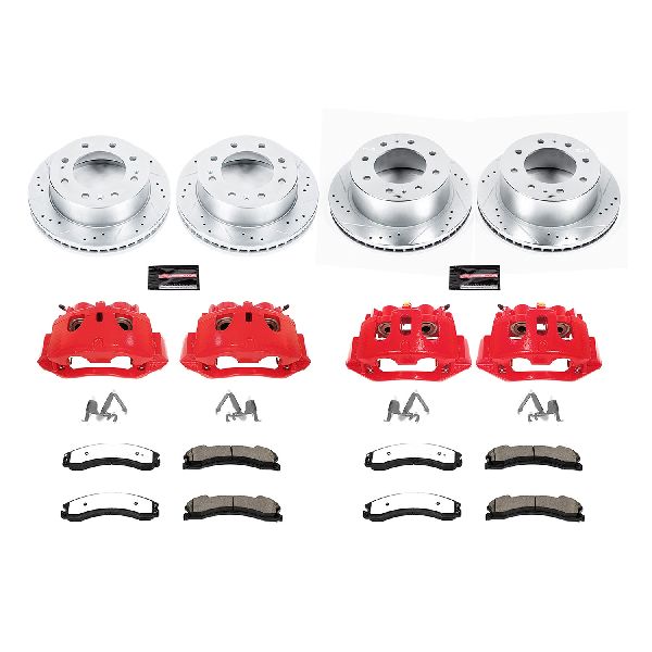 2015-2019 GMC Sierra 2500 HD Disc Brake Kit - Front and Rear (Powerstop)