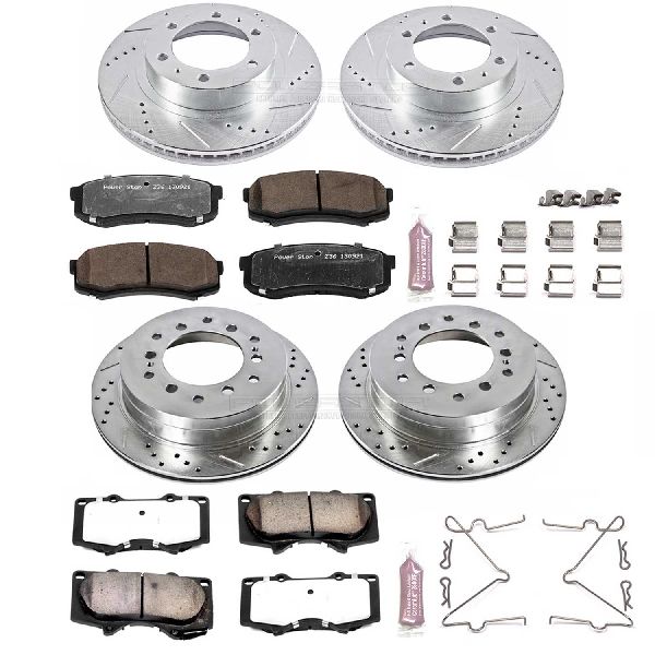 2007-2009 Toyota FJ Cruiser Disc Brake Kit - Front and Rear (Powerstop)