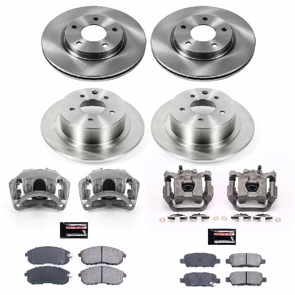 2013-2018 Nissan Sentra Disc Brake Kit - Front and Rear (Powerstop)