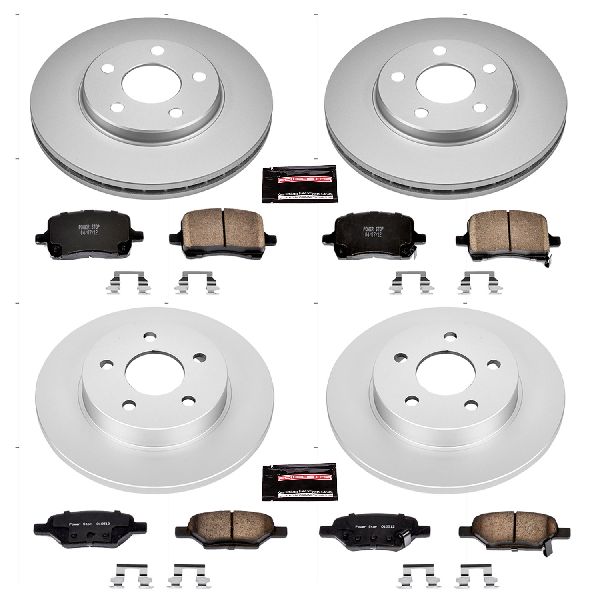2006-2007 Pontiac G6 Disc Brake Kit - Front and Rear (Powerstop)