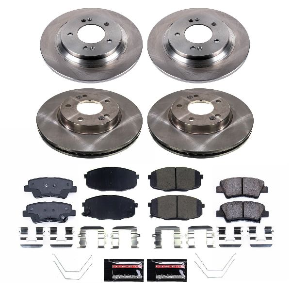 2022-2023 Kia Forte Disc Brake Kit - Front and Rear (Powerstop)