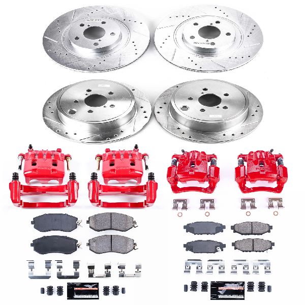2013-2014 Subaru Legacy Disc Brake Kit - Front and Rear (Powerstop)