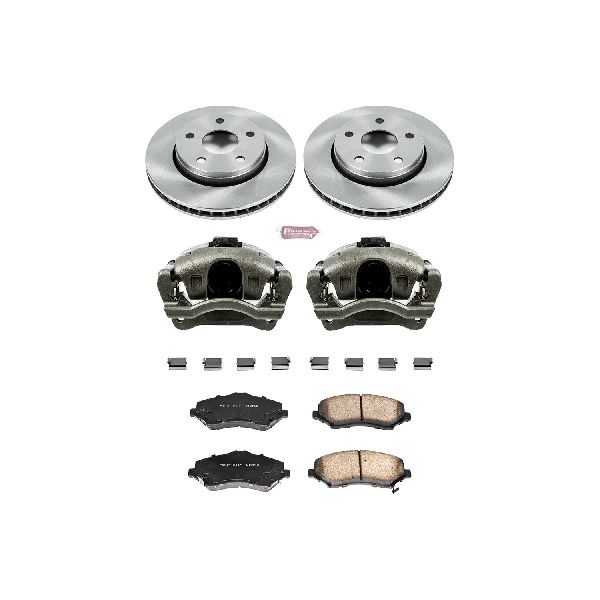 2007-2017 Jeep Wrangler Disc Brake Kit - Front (Powerstop)